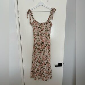 OPT Floral Sleeveless Dress